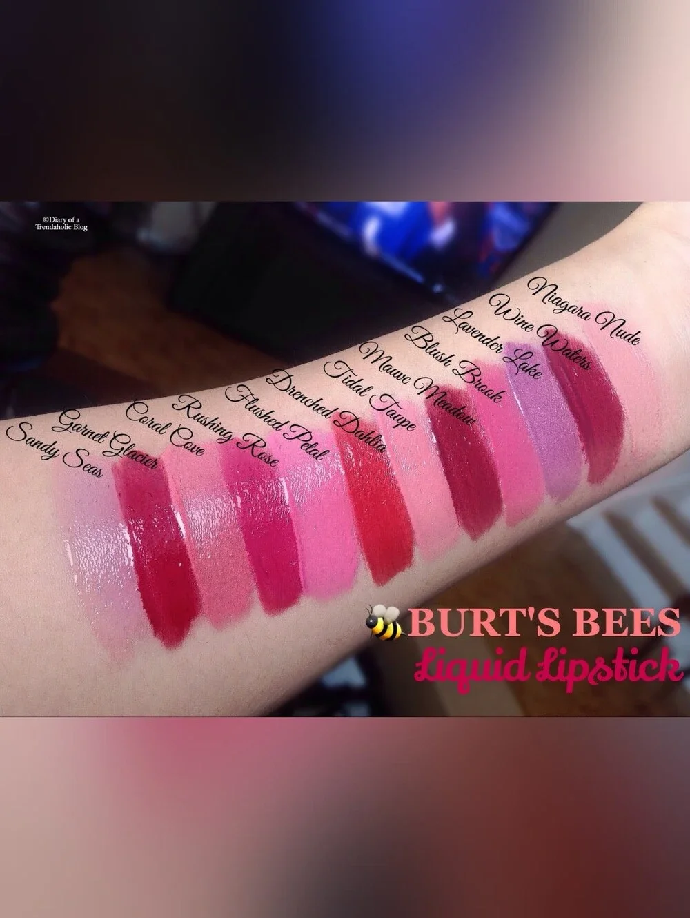 TIDAL TAUPE Burts Bees DISCONTINUED Liquid Lipstick SEALED/NWT
